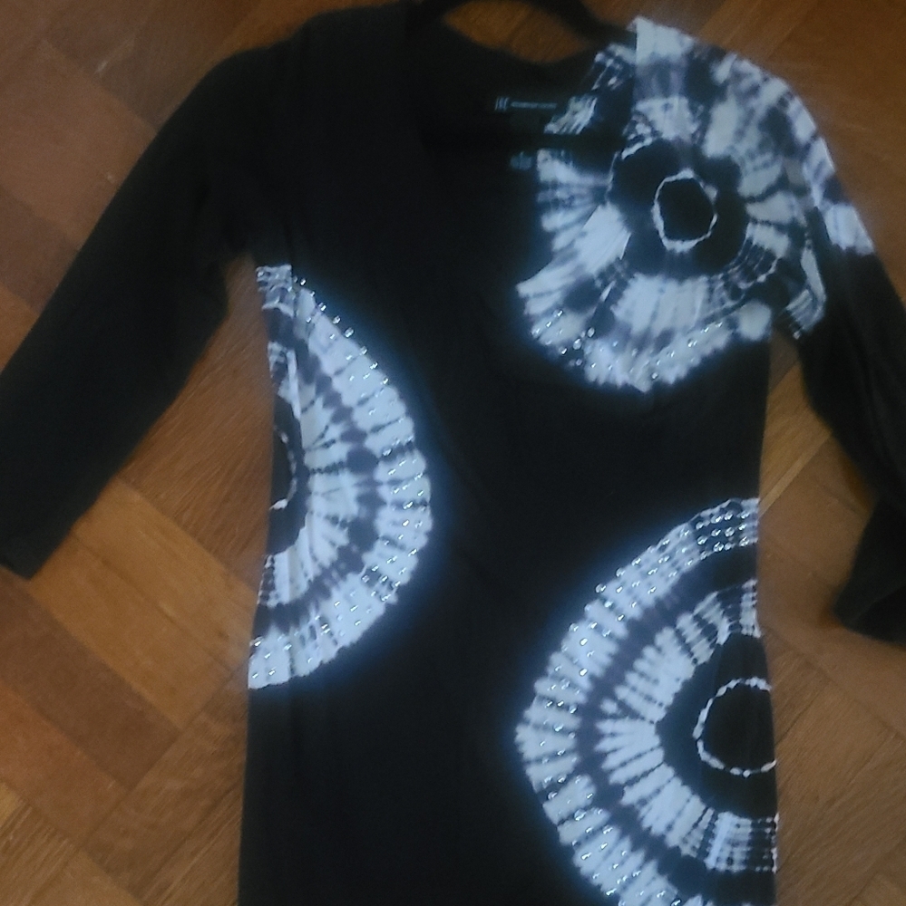 HP🔥🔥NWOT INC CUTE STUNNING 3/4LENGTH SLEEVE COTTON JERSEY SIZE SMALL